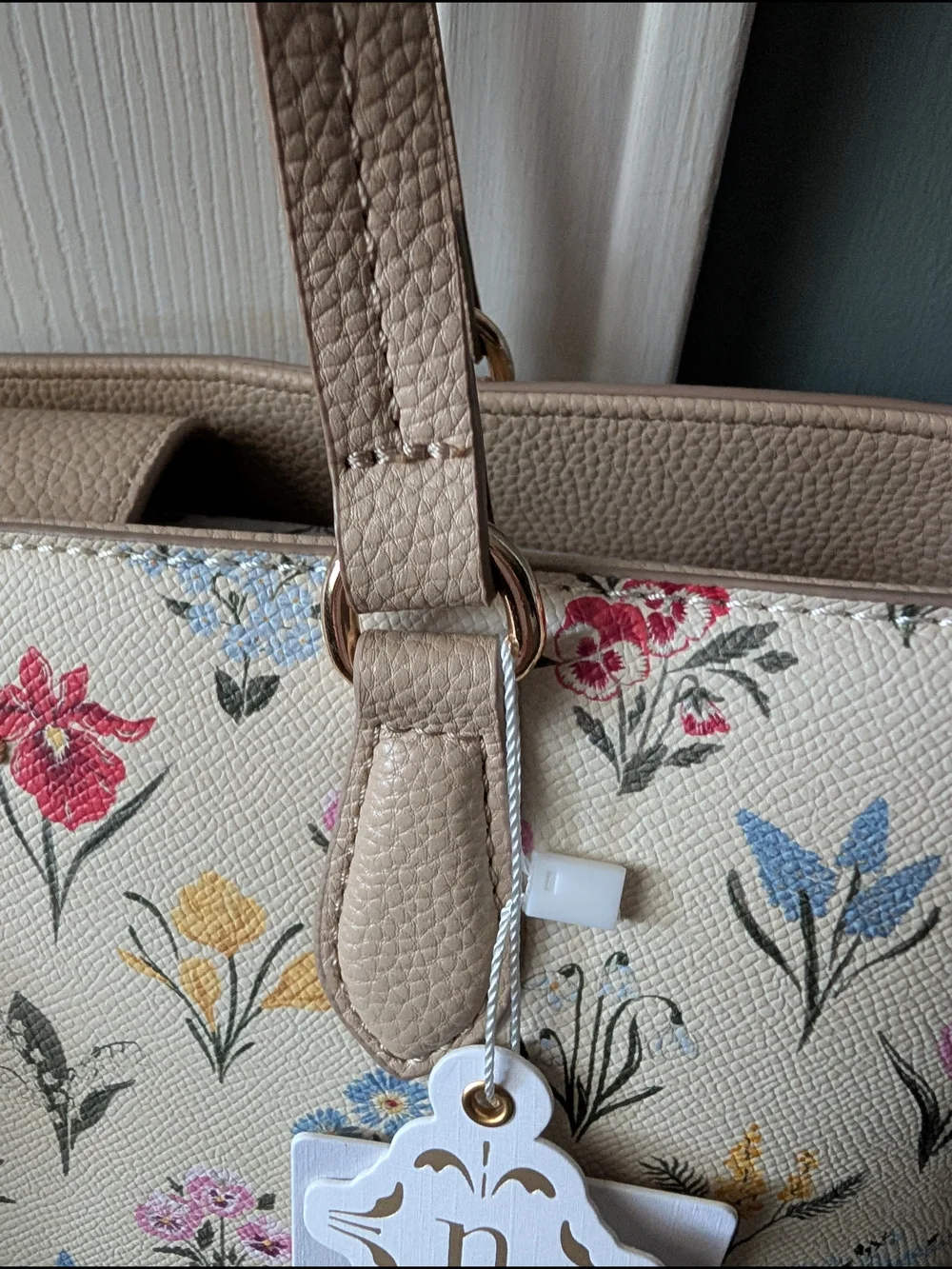 Nanette Lepore Floral Tote with Scarf
